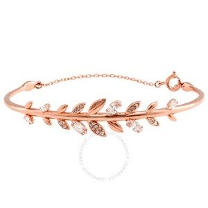 Swarovski Mayfly Rose-gold tone plated Bangle Bracelet